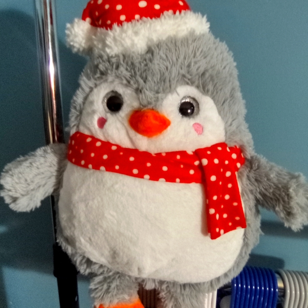 Holiday Time Plush Light Up Penguin,,,,, kk See Video